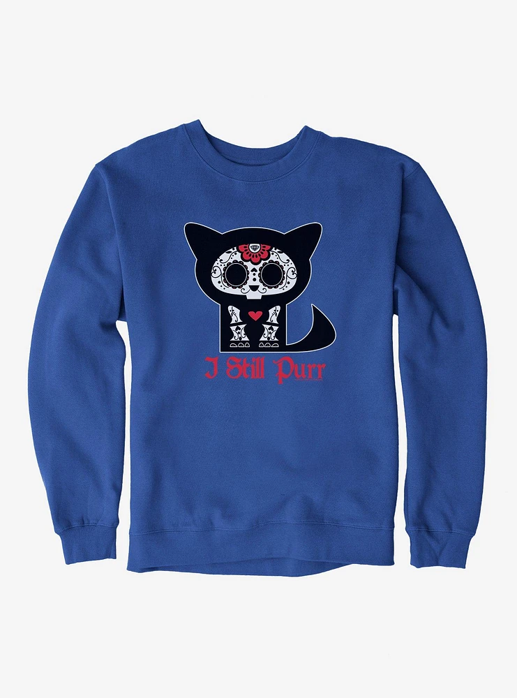 Skelanimals I Still Purr Sweatshirt