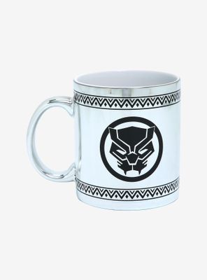 Marvel Black Panther Logo Electroplated Mug