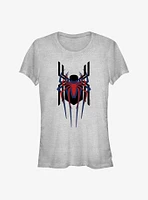 Marvel Spider-Man: No Way Home Spiders Stacked Girls T-Shirt