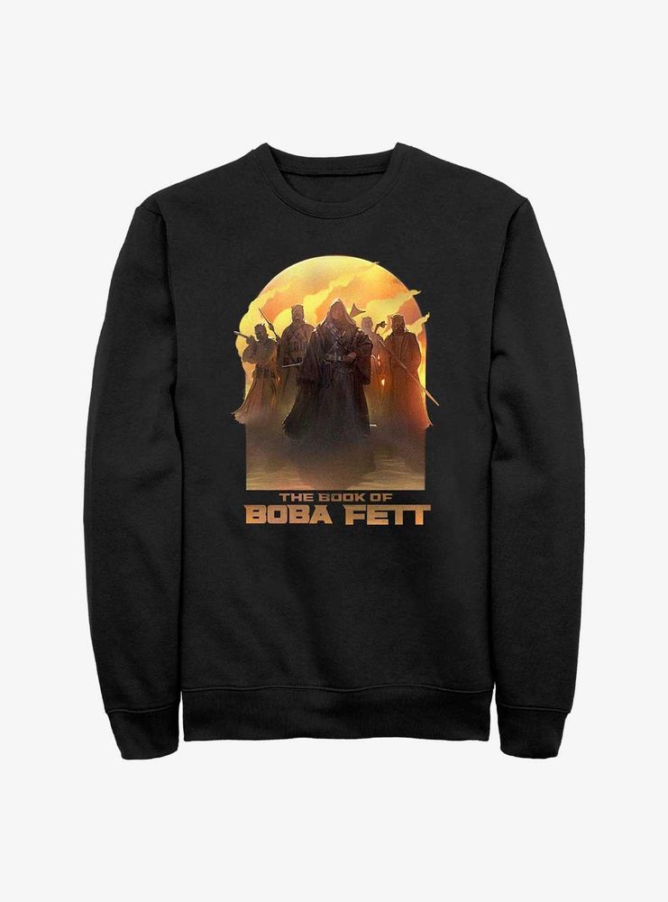 Star Wars Book Of Boba Fett Leading By Example Sweatshirt