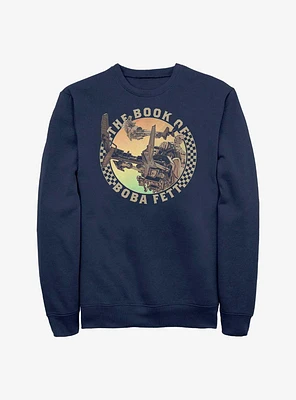 Star Wars Book Of Boba Fett Tusken Raider Speeder Bike Sweatshirt