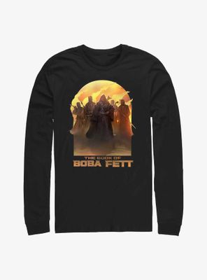 Star Wars Book Of Boba Fett Leading By Example Long-Sleeve T-Shirt