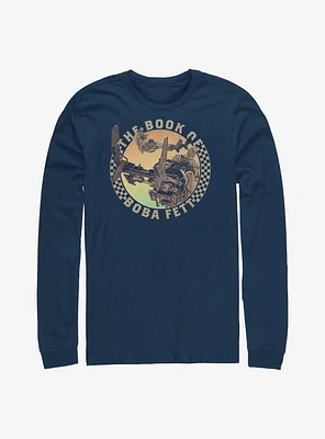 Star Wars Book Of Boba Fett Tusken Raider Speeder Bike Long-Sleeve T-Shirt