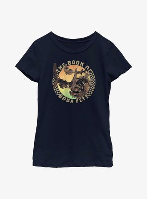 Star Wars Book Of Boba Fett Tusken Raider Speeder Bike Youth Girls T-Shirt