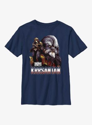 Star Wars Book Of Boba Fett Krrsantan Youth T-Shirt