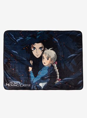 Studio Ghibli Howl's Moving Castle Movie Poster Throw - BoxLunch Exclusive