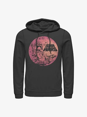 Star Wars Boba Fett Up Hoodie