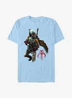 Star Wars Mandalorian Warrior Boba Fett T-Shirt