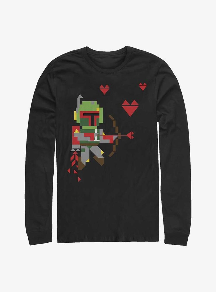 Star Wars Boba Fett Cupid Arrow Long-Sleeve T-Shirt