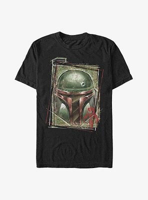 Star Wars Boba Fett Bounty Hunter Card T-Shirt