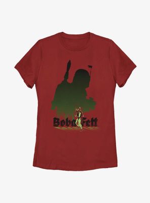 Star Wars Boba Fett Shadow Mimic Womens T-Shirt