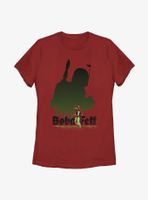 Star Wars Boba Fett Shadow Mimic Womens T-Shirt