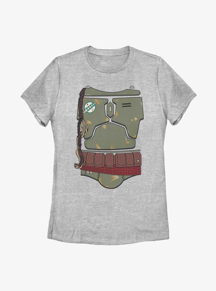 Star Wars Boba Fett Costume Comp Womens T-Shirt