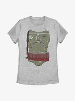 Star Wars Boba Fett Costume Comp Womens T-Shirt