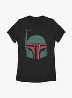 Star Wars Boba Fett Head Womens T-Shirt