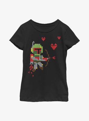 Star Wars Boba Fett Cupid Arrow Youth Girls T-Shirt