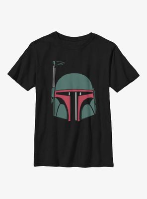 Star Wars Boba Fett Head Youth T-Shirt