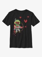 Star Wars Boba Fett Cupid Arrow Youth T-Shirt