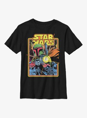 Star Wars Boba Fett Fires Youth T-Shirt