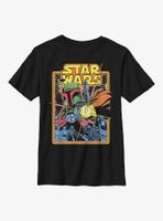 Star Wars Boba Fett Fires Youth T-Shirt