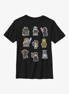 Star Wars Pixel Team Youth T-Shirt