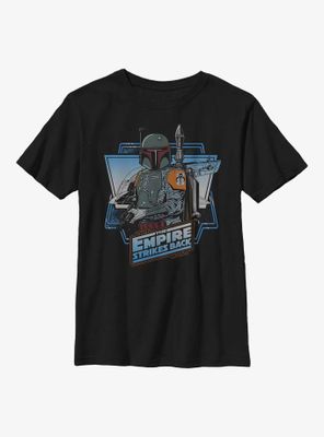 Star Wars The Empire Strikes Back Boba Fett Youth T-Shirt