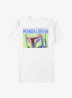 Star Wars The Mandalorian Boba Fett Closeup T-Shirt