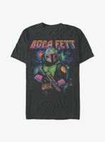 Star Wars The Mandalorian Boba Fett Glow T-Shirt