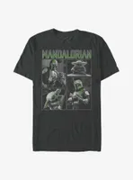 Star Wars The Mandalorian Grid T-Shirt