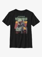Star Wars The Mandalorian Boba Fett Lives Youth T-Shirt
