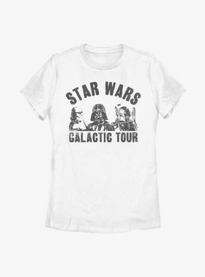 Star Wars Galactic Tour Trio Womens T-Shirt