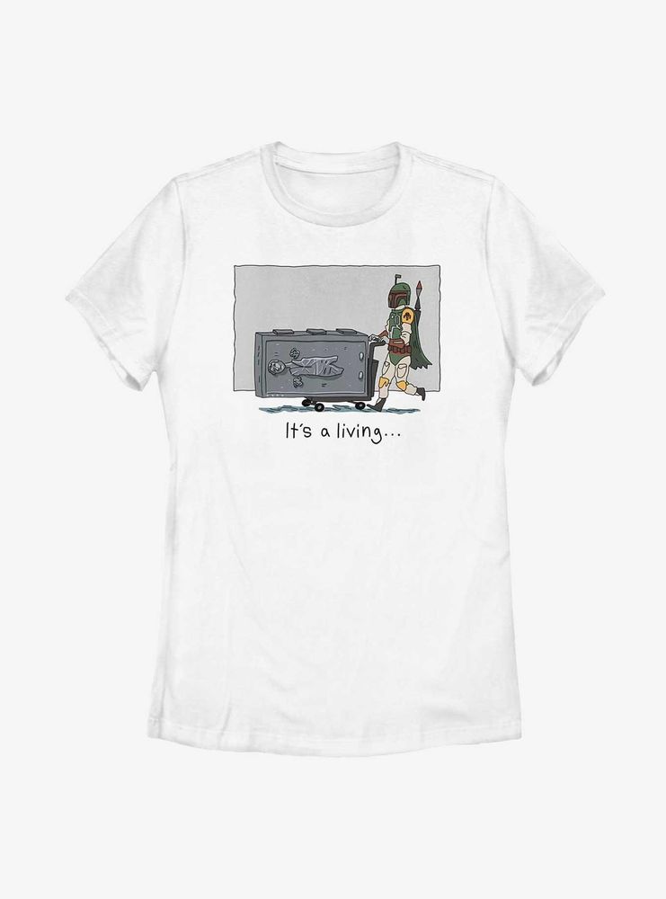 Star Wars Its A Living Womens T-Shirt