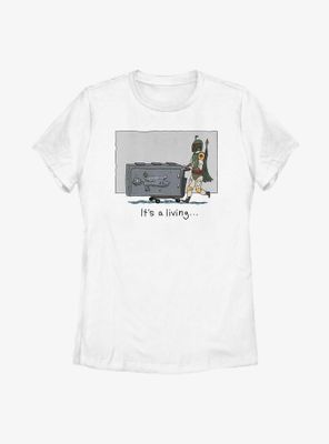 Star Wars Its A Living Womens T-Shirt