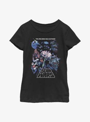 Star Wars Saga Group Youth Girls T-Shirt