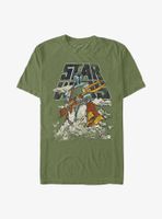 Star Wars Cloudy With A Chance Of Boba Fett T-Shirt