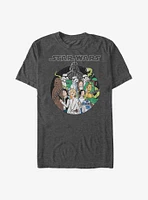 Star Wars Simple Art Color Crew T-Shirt