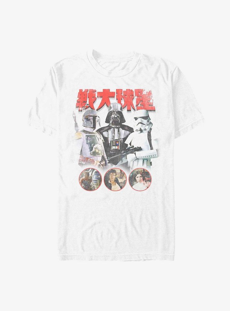 Star Wars Kanji Poster T-Shirt