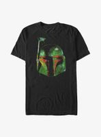 Star Wars Boba Fett Helmet Splash T-Shirt