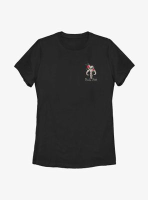 Star Wars Boba Fett Stitch Womens T-Shirt