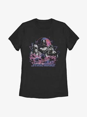 Star Wars The Empire Strikes Back Vintage Womens T-Shirt
