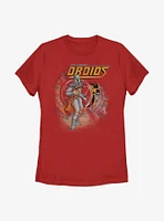 Star Wars Boba Fett Droids Womens T-Shirt