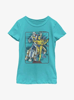 Star Wars Clanker Run Youth Girls T-Shirt