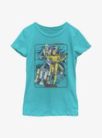 Star Wars Clanker Run Youth Girls T-Shirt