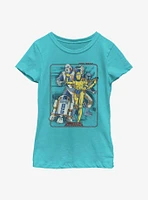 Star Wars Clanker Run Youth Girls T-Shirt