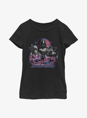 Star Wars The Empire Strikes Back Vintage Youth Girls T-Shirt