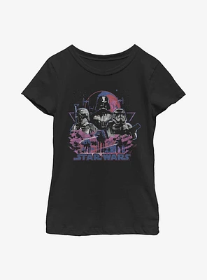 Star Wars The Empire Strikes Back Vintage Youth Girls T-Shirt