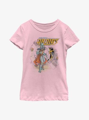 Star Wars Boba Fett Droids Youth Girls T-Shirt