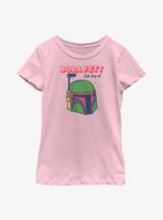 Star Wars Hunters Helm Boba Fett Youth Girls T-Shirt