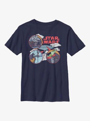 Star Wars Battles Of Bespin Youth T-Shirt