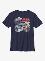 Star Wars Battles Of Bespin Youth T-Shirt